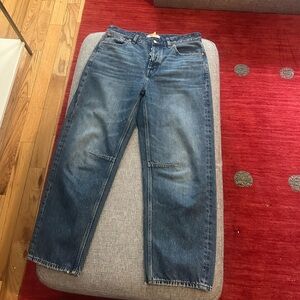Madewell Darted Barrel Jeans